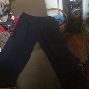 Navy blue polo sweats